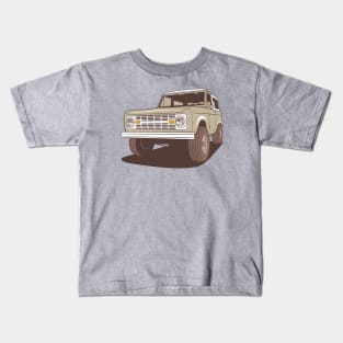 TAN BRONCO Kids T-Shirt